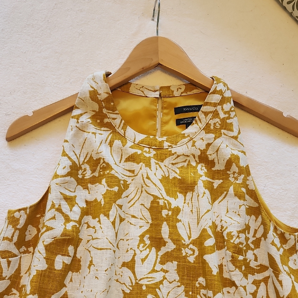 RW&CO - Linen Blend Dress - Size M